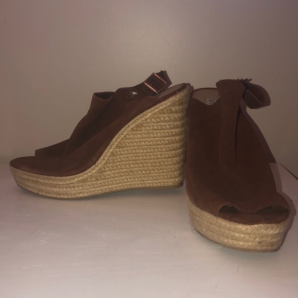 Steve Madden Suede Wedges